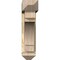 Ekena Millwork Merced Arts and Crafts Rough Sawn Bracket w/ Offset Brace, Douglas Fir, 6"W x 24"D x 24"H BKT0604X24X24MRC03RDF - alternate 4